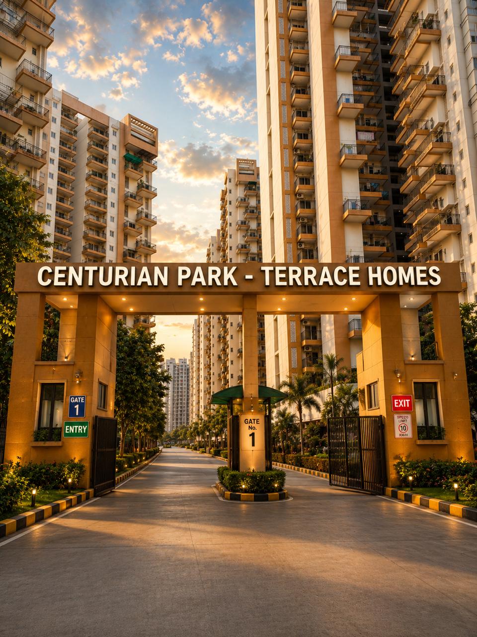 Centurian Park Terrace Home main entrance